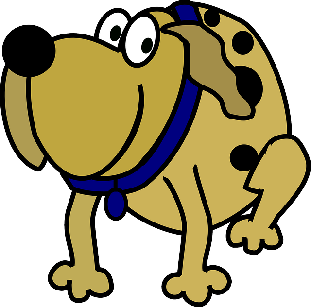 Glücklicher Hund